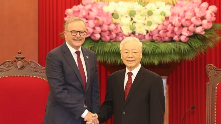 Australia lauds Vietnamese Party chief’s role in bilateral ties